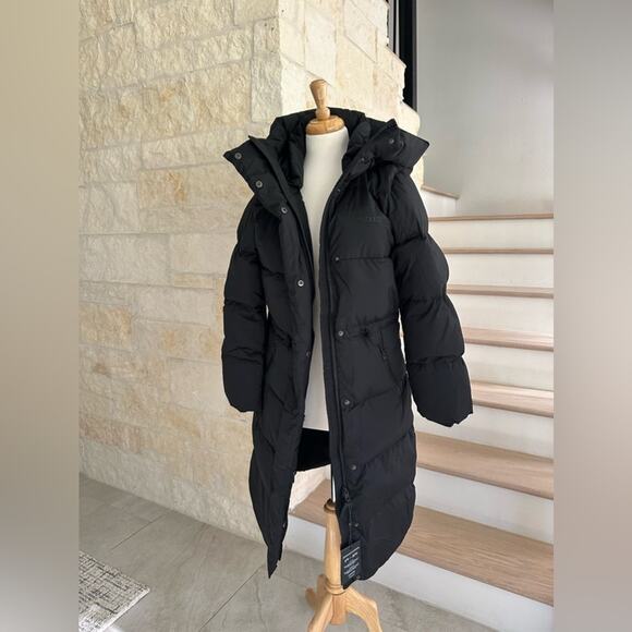MACKAGE ISHANI-CITY Long down quilted coat with hood M - Picture 6 of 11